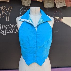 Vintage reversible halterneck top